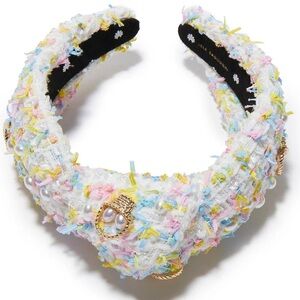 Lele Sadoughi Easter Basker Woven Knotted Headband NWT